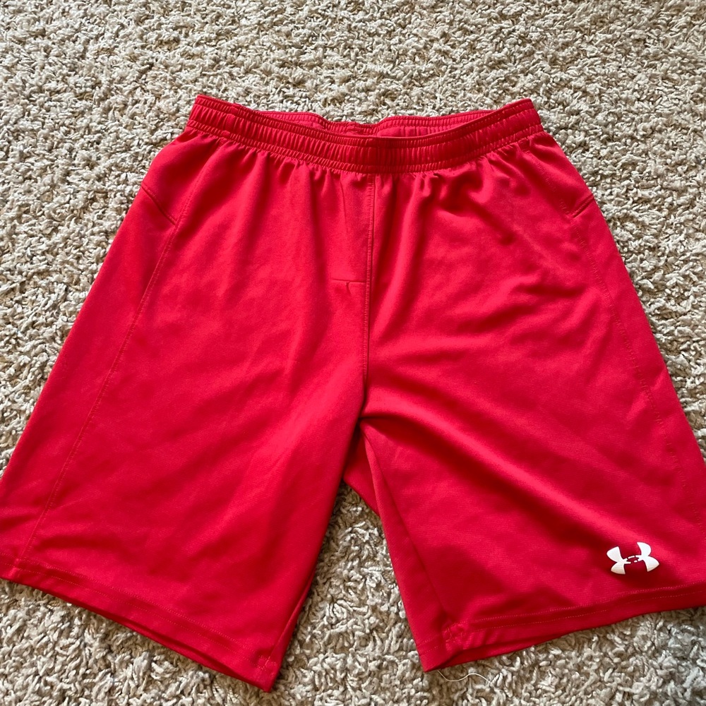 basketball shorts, size YLG